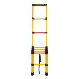 现货玻璃钢绝缘伸缩梯工程安全梯高低凳关节梯便携式绝缘伸缩梯子