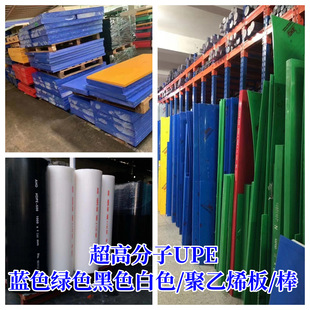 Ultra-High Molecular Weight Polyethylene Pe Plate and Rod Upe Plate Wear-Resistant Self-Lubricating High-Density Pe Plate Food Grade Pe Round Rod