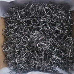 Fish Hook Lure Strong Three-Book Hook 3x Thicker Lure Hooks 4#6#8#10# Freshwater Saltwater Black