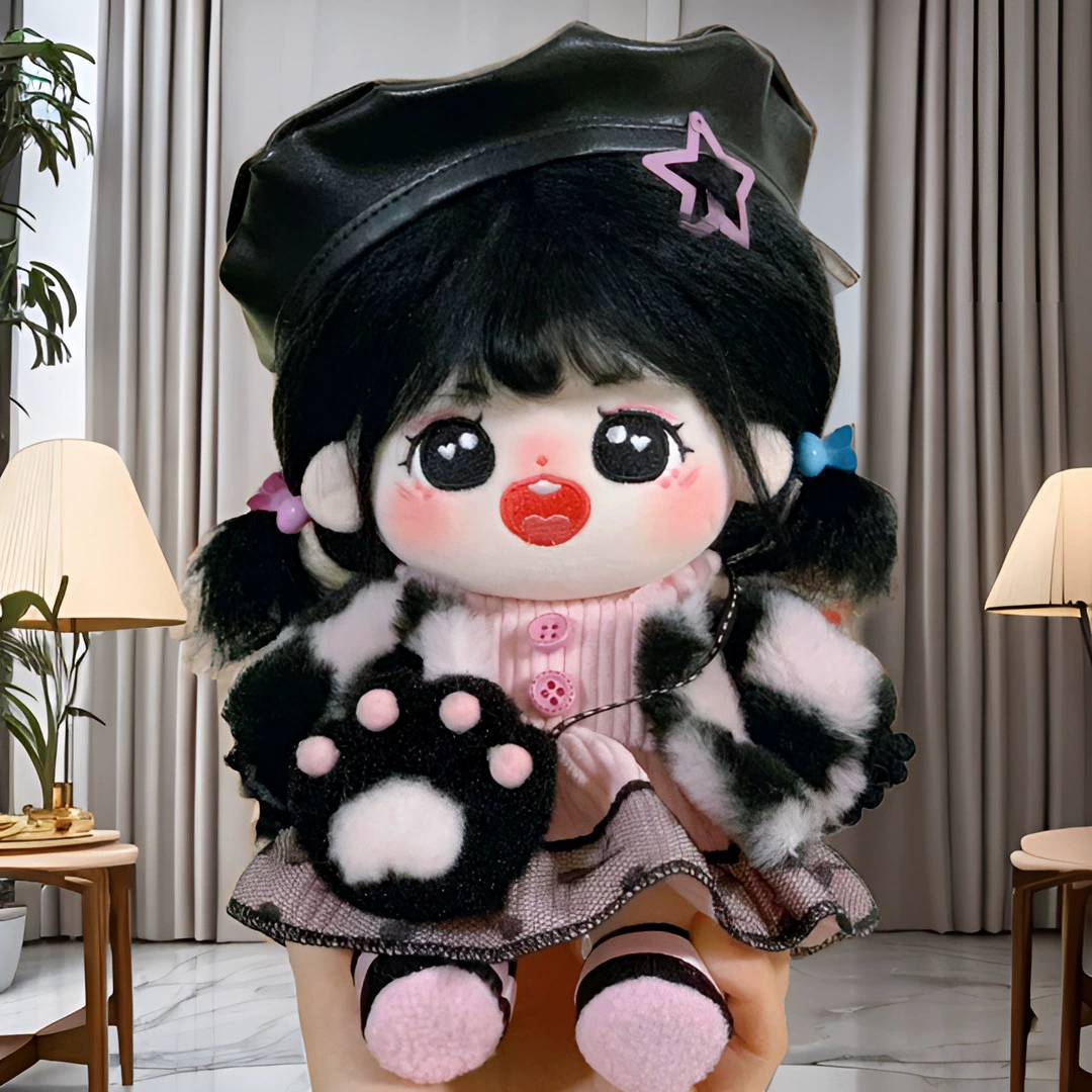 Cotton doll, high quality plush set for dressing up, children's clothing
