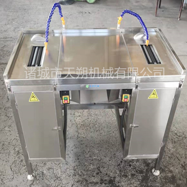 多辊鸡胗剥黄皮机 鸡胗自动打黄膜机 双室鸡胗内皮剥除机 脱内膜
