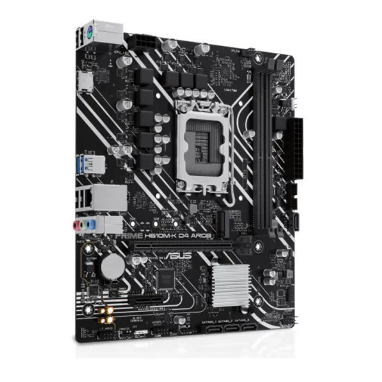 Prime H610M-K D4 ARGB материнская плата для офисного и домашнего ПК, поддерживает LGA 1700