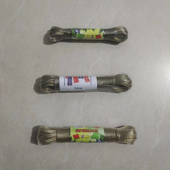 PVC coated 20m drying quilt steel wire clothesline transparent color manufacturer Amazon AliExpress cross-border wholesale