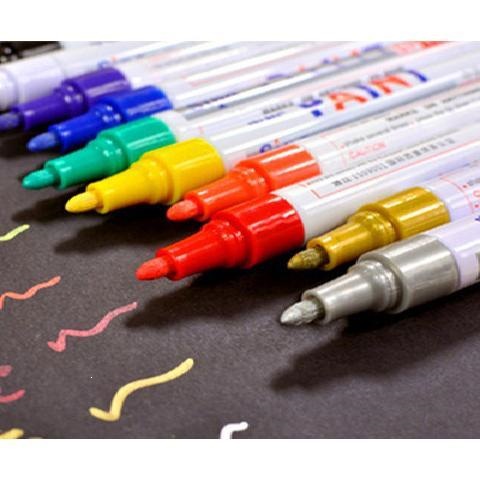 Gundam Model Military Model Coloring Markers Gundam Model Making Tools Electroplated Gold and Silver Paint Pens