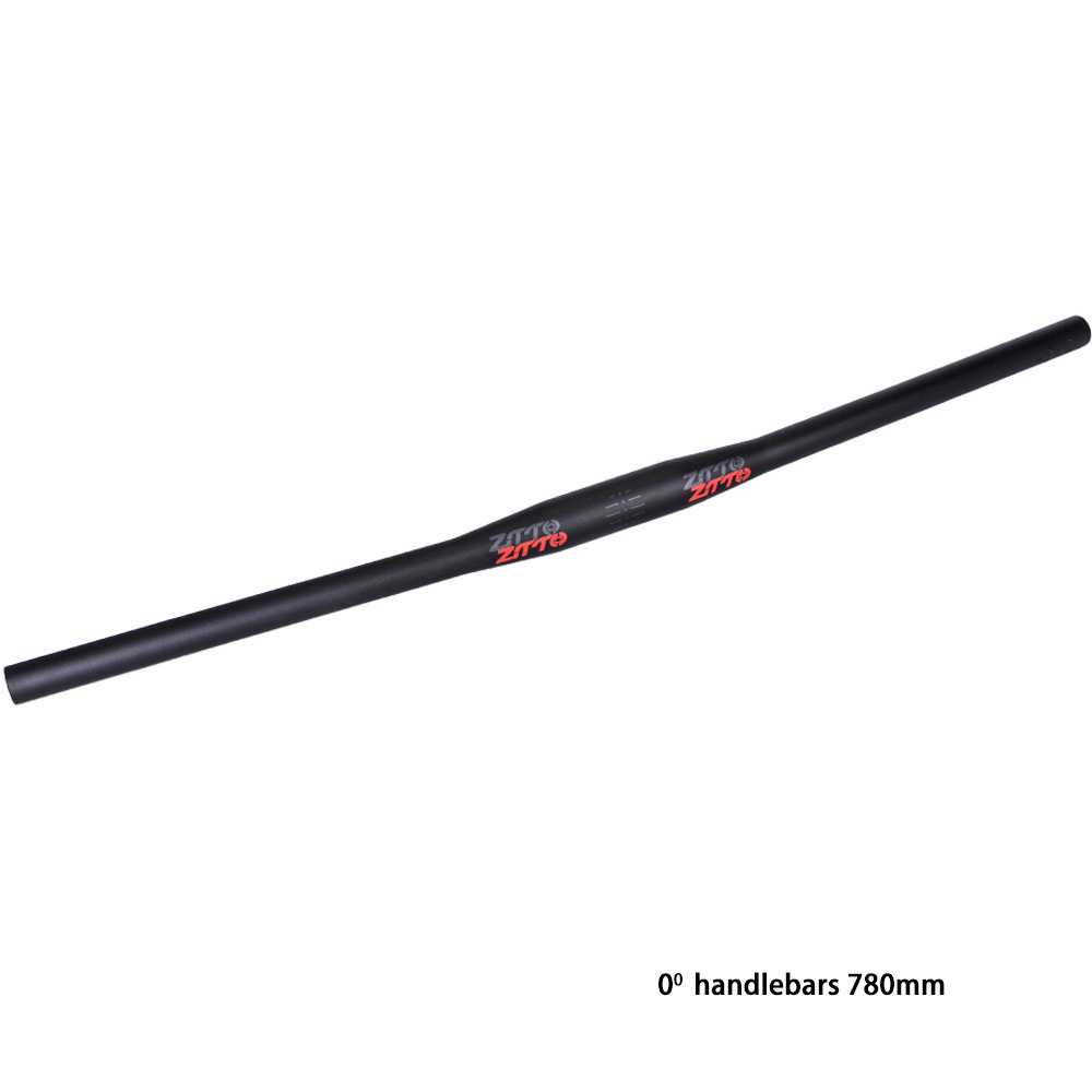 ZTTO venta caliente transfronteriza manija de bicicleta de montaña alargada 31.8MM manillar recto negro manillar de aleación de aluminio