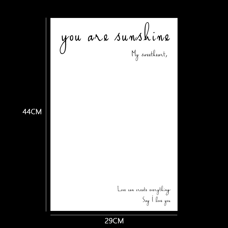 D; 29*44cm [20 장/가방]