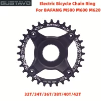 GUSTAVO Электрический велосипед зубной диск подходит для BAFANG Octopsycle M500,M600,M620 двигателя 32-42T