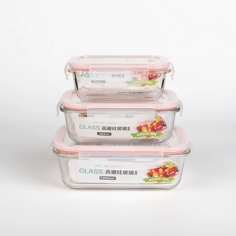 Glass plastic small lunch box stainless steel, big fruit storage box