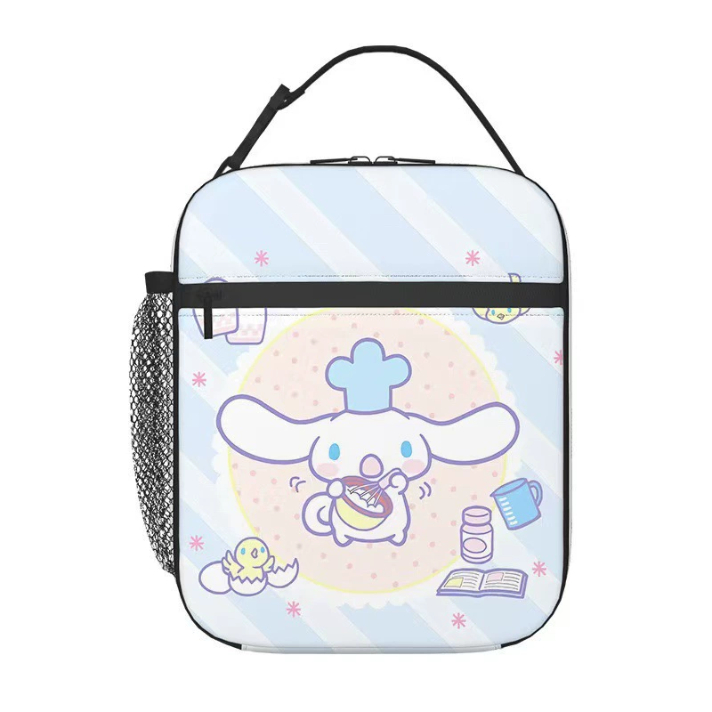 3D новый продукт ледяной пакет Санрио большой уши пёс Cinnamon dog Cinnamoroll ученический анимационный ланч-бэг ледяной пакет