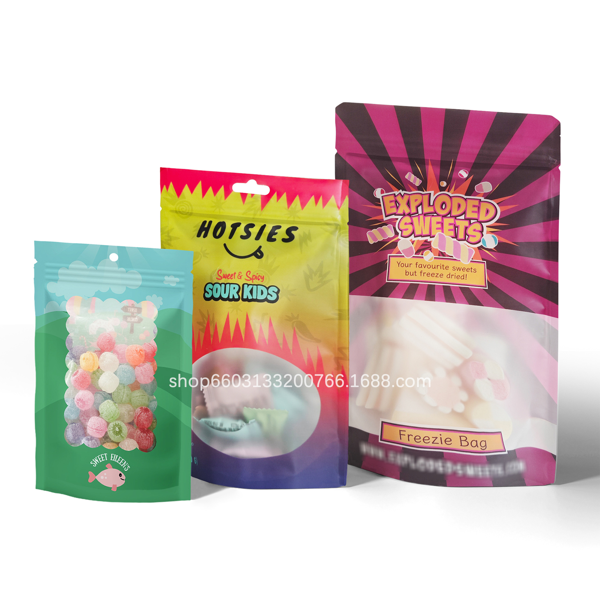 工厂数码自立自封袋零食复合包装袋standuppouches镀铝复合袋