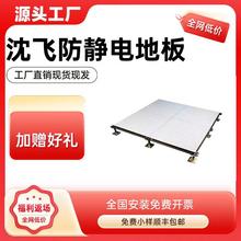 浙江沈飛防靜電地板全鋼有邊無邊IT機房監控消防高架空國標PVCHPL