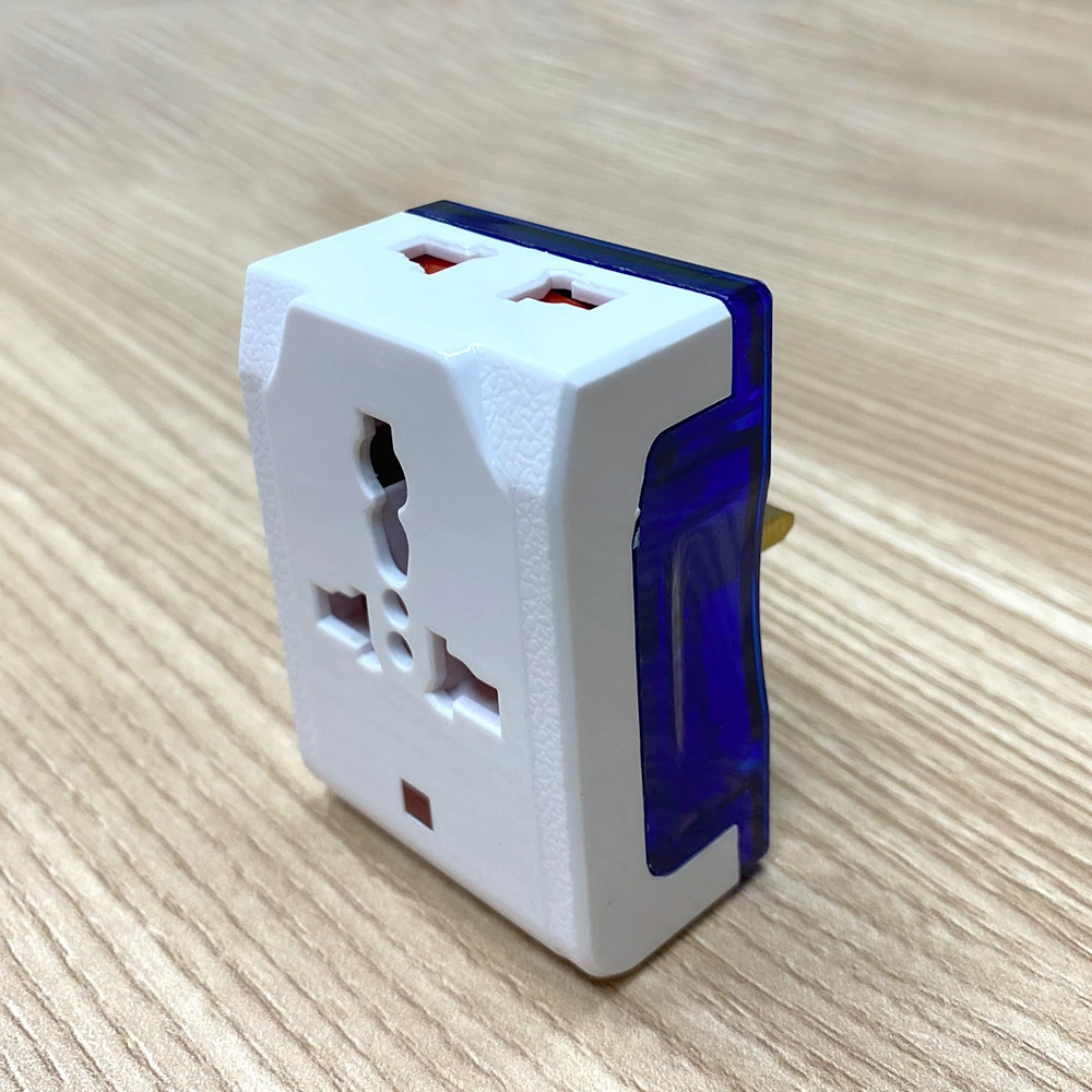Travel portable wireless small volume plug UK standard to EU standard conversion plug British style conversion socket