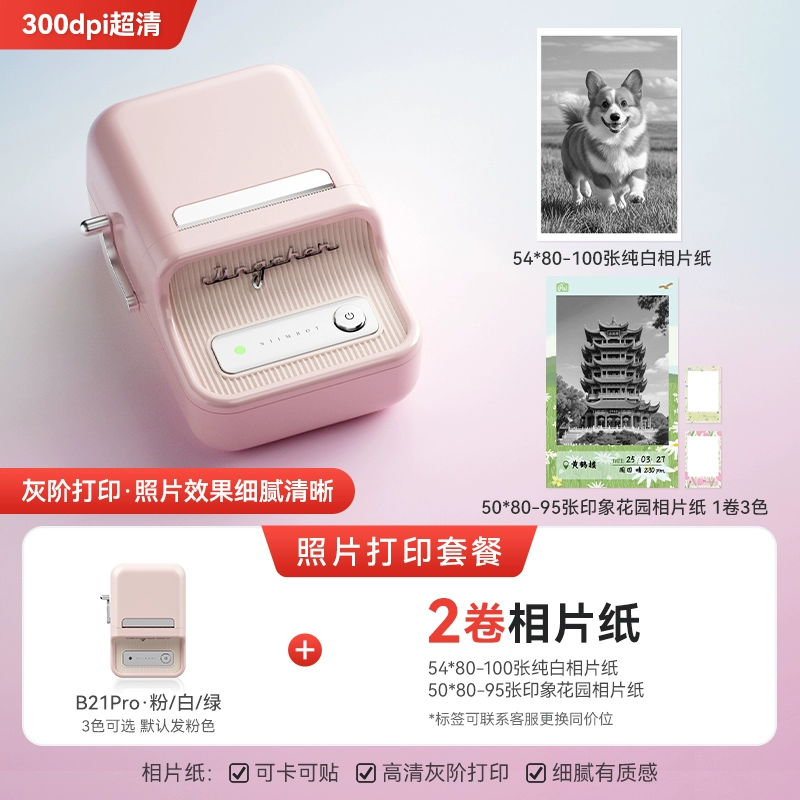 Jingchen B21Pro домашний принтер этикеток с высоким разрешением, крупноразмерная записная книжка, портативный лидер