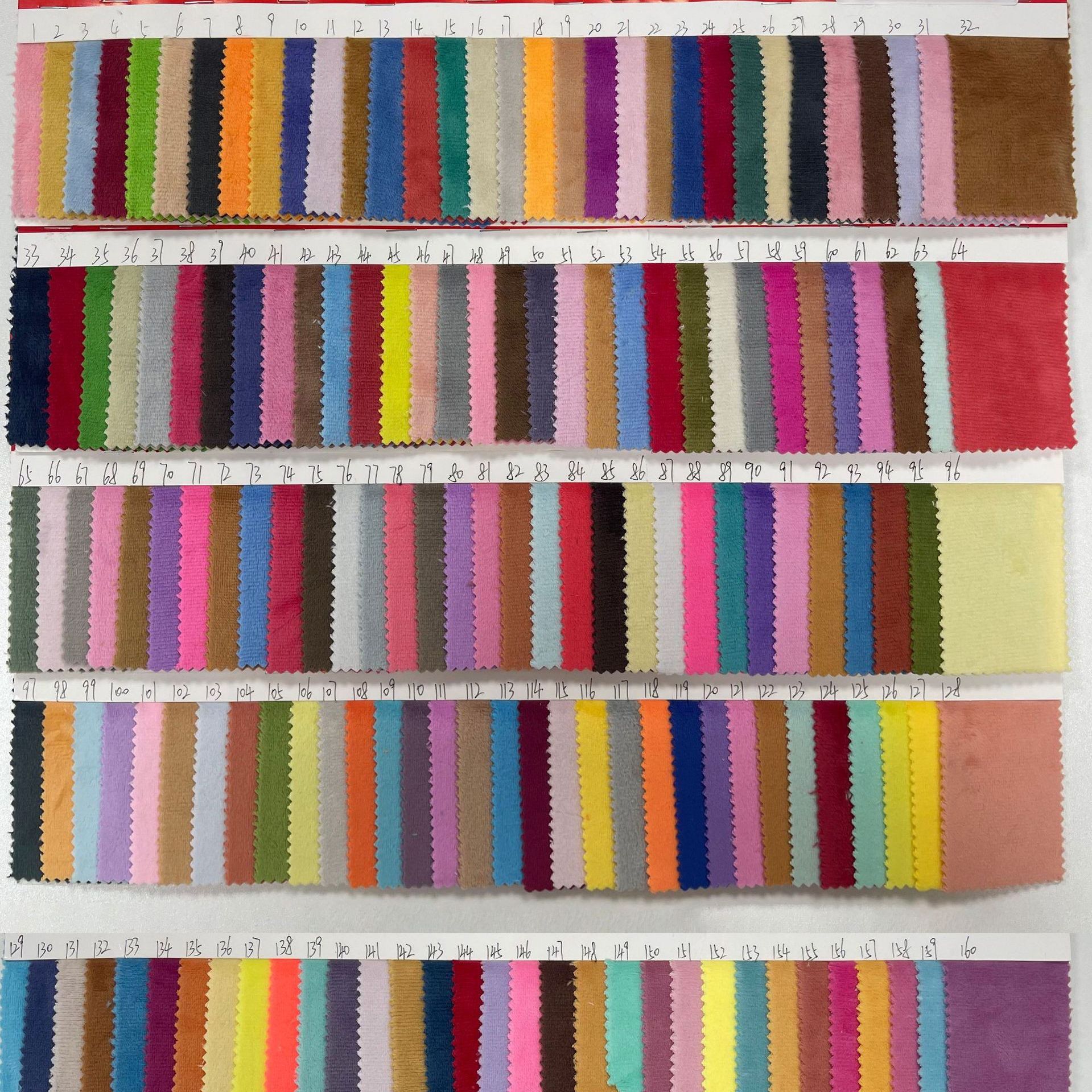 Fabricante spot cristal super suave felpa corta 1/3/mm terciopelo 1/1,5 lana cristal terciopelo felpa tela de franela