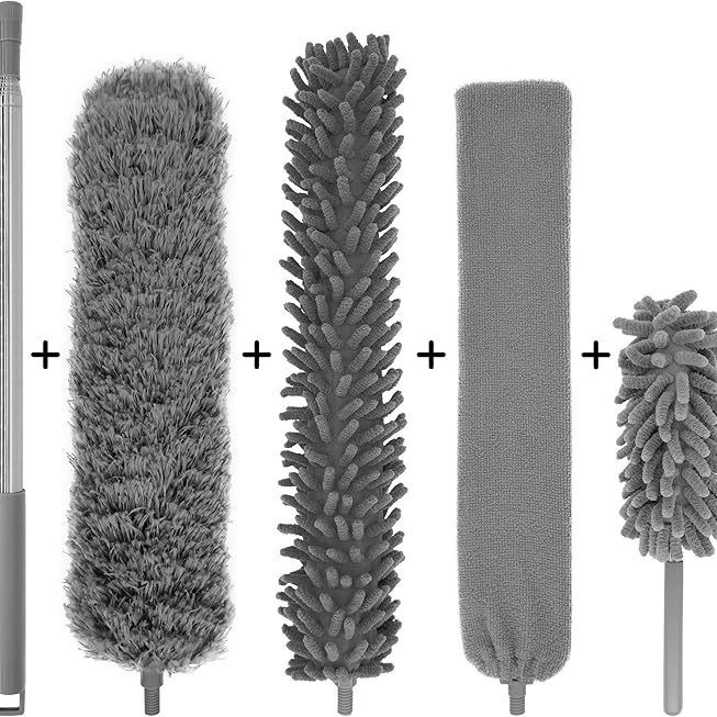 Combinación de alta altitud de fibra de limpieza de cenizas polvo pulverizador de pelo de pollo, pulverizador electrostático flexible, pulverizador de polvo de Schneil, cepillo de polvo de separación image 30