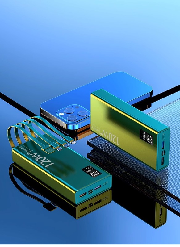 卸売クロスボーダー超高速充電には、ケーブルパワーバンク 20000 mAh 大容量超薄型ポータブル電源が付属しています|undefined