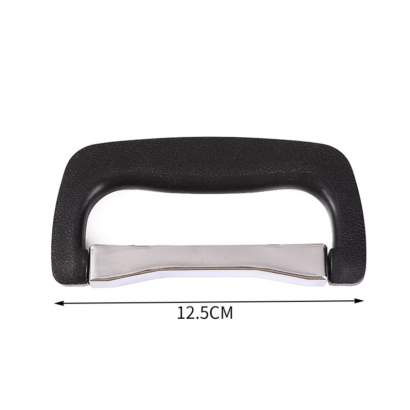 Caja de herramientas de aleación de aluminio, caja de plástico, caja de contraseña, maleta, maleta, mango, maleta de viaje