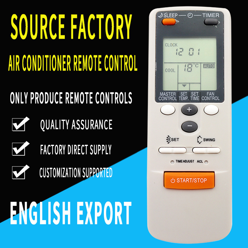 The English Version Is Suitable for Fujitsu Air Conditioner Remote Control Ac86, Professionally Produced and Can Be Customized for English Export