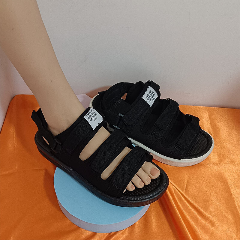 Men's New Outer Wear Platform Beach Shoes Casual Teenager Driving Sports Outdoor Vietnamese Sandals Size 36-48