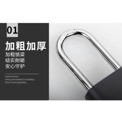 Escape room password lock student dormitory padlock 4-wheel password padlock door lock K25008 outdoor anti-theft lock