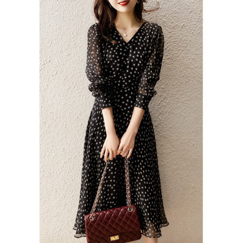 autumn elegant long skirt