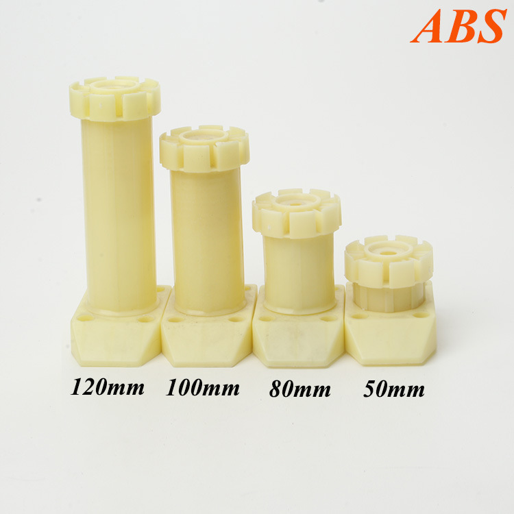 ABS beige 50-150 thick thick plastic adjustable cabinet cabinet legs skirting furniture cabinet feet
