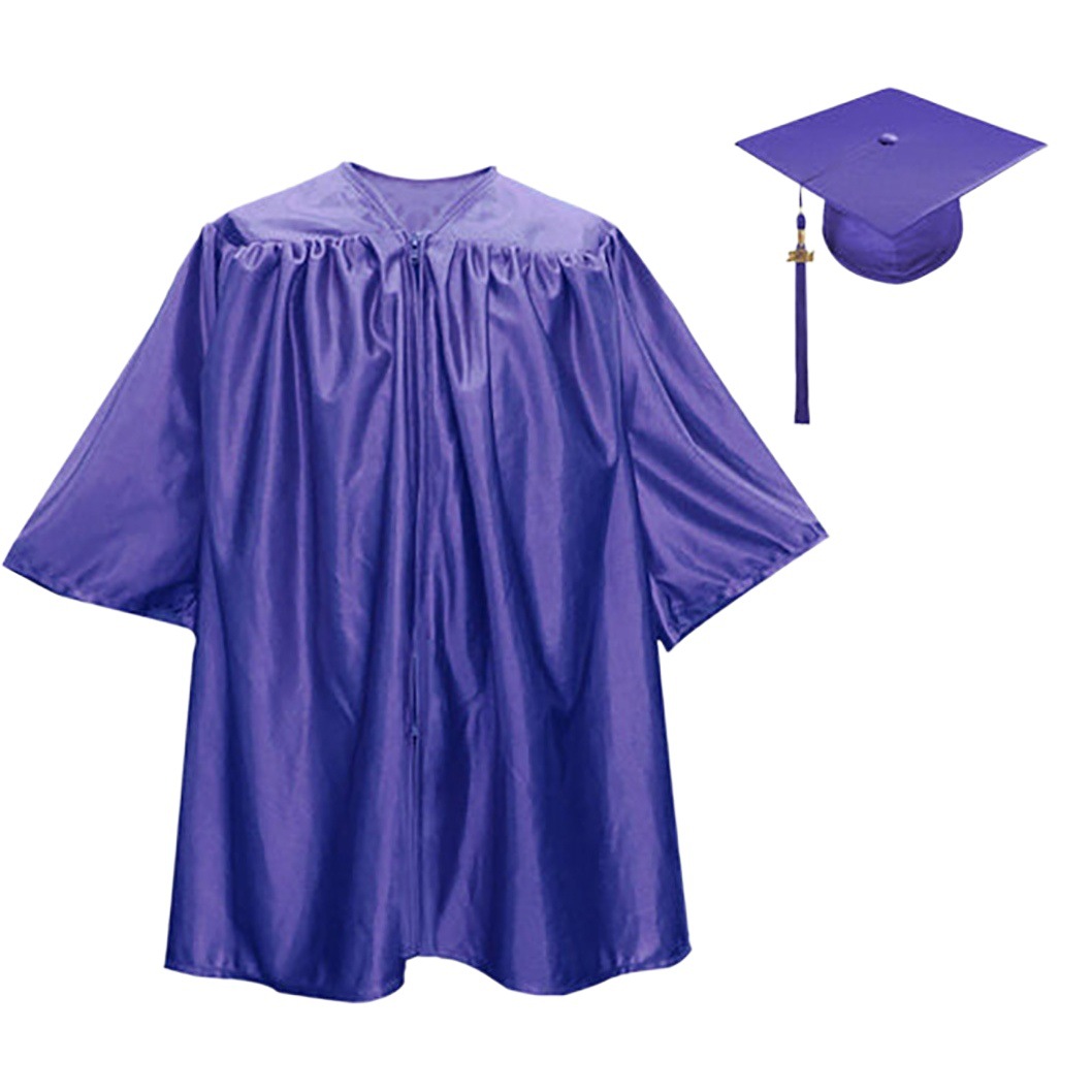 2026 European and American Style Knitted Graduation Gown Set for Kindergarten Children, Elementary School Students, Doctoral Gowns, Performance and Photography Attire