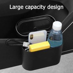 Storage Bucket Multifunctional Organizer Hanger Trash Can Compact Space-Saving Car Cigarette Ashtray