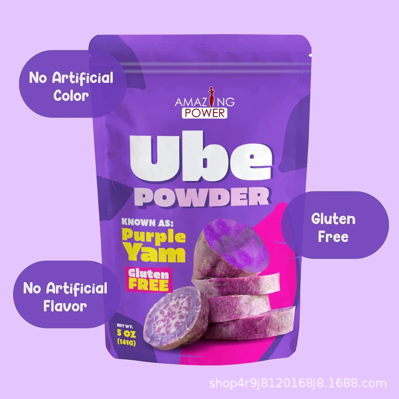 УВЕ пудра для выпечки Purple Yam Powder Cross-border Foreign Trade