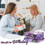 [女士生日礼物,友谊毯紫色 ,,送给最好的朋友、妈妈、姐妹、妻子]