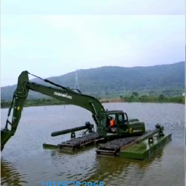 水陆两用挖掘机