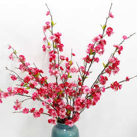 玫蕊仿真大樱花 高档樱花插花工程造景 绢花樱花跨境批发仿真花