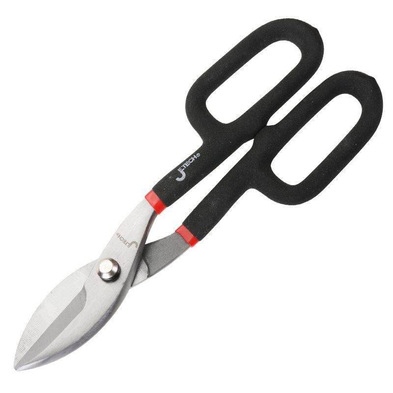 捷科TSS-10铁皮剪刀 铁皮剪铁丝网铝板不锈钢钢板剪刀剪子