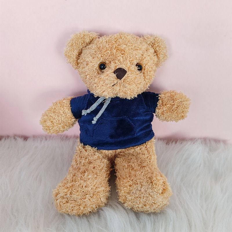 Lindo suéter oso muñeca peluche peluche oso muñeca regalo de cumpleaños máquina de captura muñeca al por mayor transfronteriza