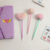 Cartoon children's round beads heart shaped, cute stationery, Birthday gift