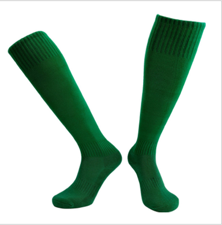 厚いタオルの底の野球の靴下のソフトボールの靴下の中で長い筒の滑り止めの衝撃を受けます。
