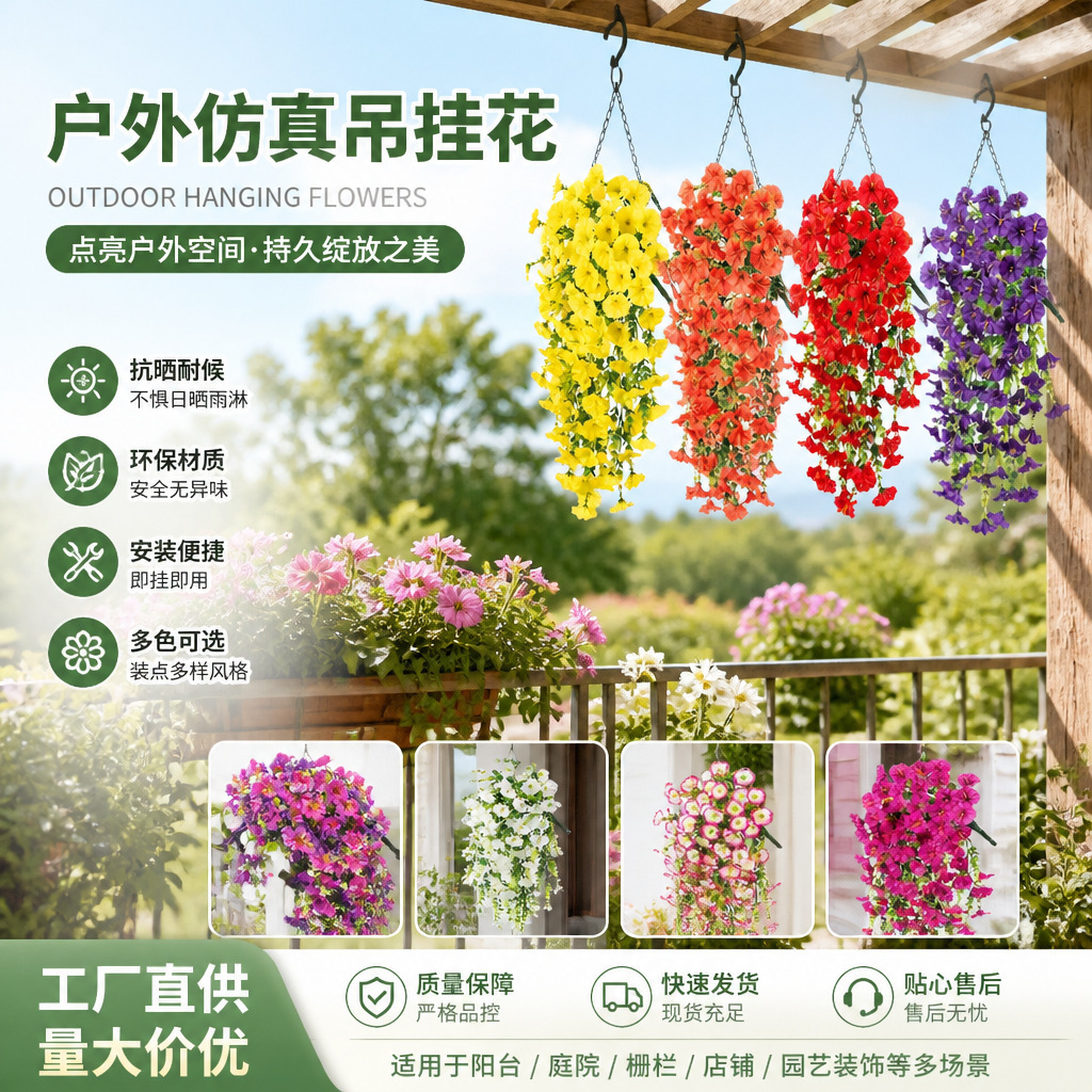 45目仿装修真尤加利紫罗兰塑胶花叶婚庆插花配叶软装花艺工程批发