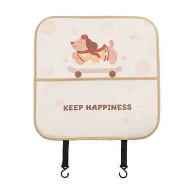 Chair back anti-kick pad Multi-Functional Car Seat Back Anti-Dirty - skateboard-puppy-medium-anti-kick-pad