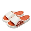 Slide, slippers, fashionable summer non-slip deodorized footwear platform for beloved, wholesale