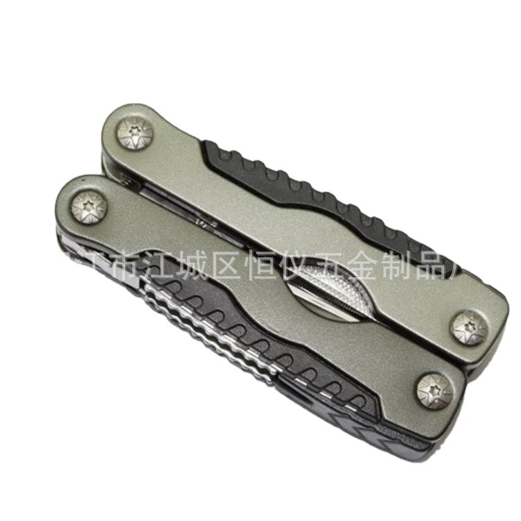 不锈钢多功能钳子 户外野营刀钳 折叠式钳子便携多用途工具钳厂家