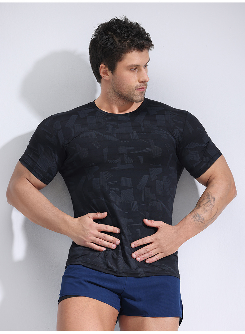 Nylon Ice Silk Running T-Shirt Image 3