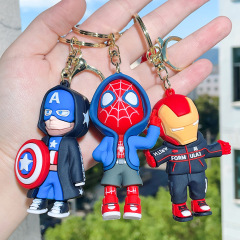人形立体キーホルダーハンドメイドオフィスペンダントギフト漫画プロモーション