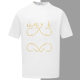Luo Jia Gao Version L Jia 25SS Misplaced Gold Embroidered Round Neck Short Sleeve T-Shirt Loosen Version Men's and Women's All-Match