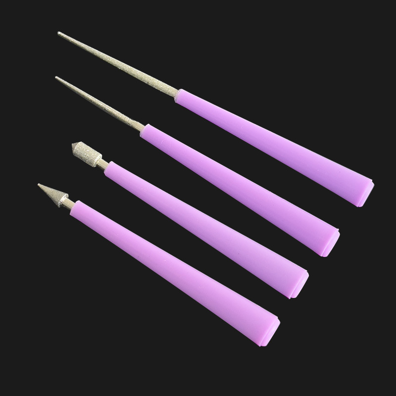 跨境金刚石扩孔针尖针伞型 DIY手动工具文玩玉石串珠优惠批发.