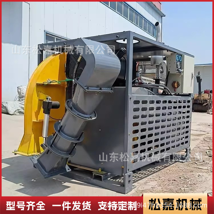 gran secador de pelo de carretera montado en vehículo municipal limpieza de alta velocidad eliminación de polvo secador de pelo de polvo de pavimento limpiador de hojas