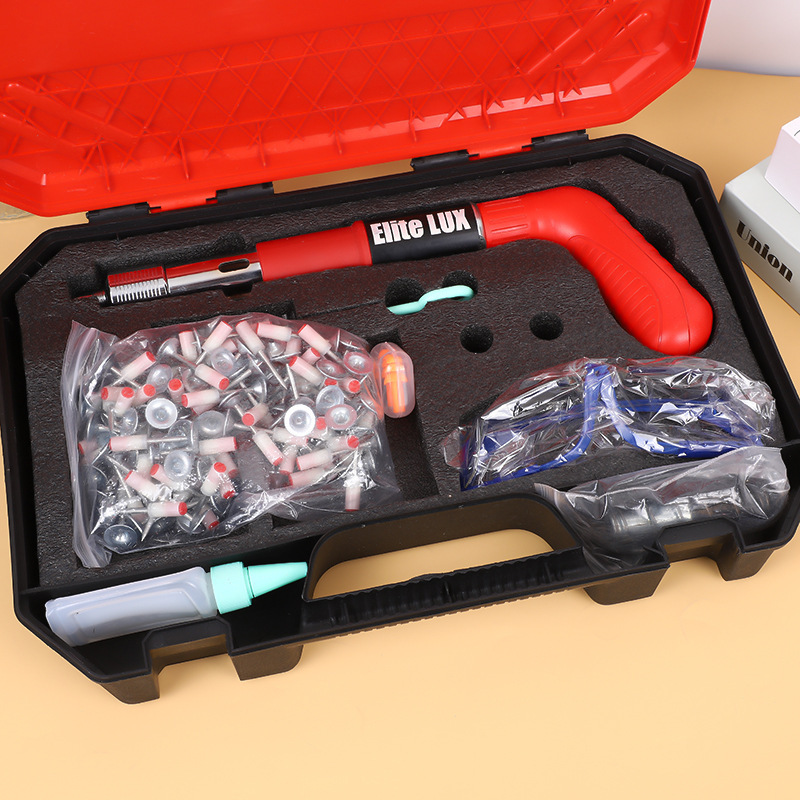 手动工具迷你吊顶一体消音射钉枪木工装修炮钉枪墙面紧固厂家批发