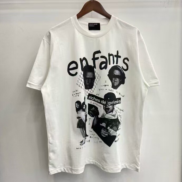 クロスボーダーアメリカの新しいERD憂鬱な富の第二世代レタープリントパターンラウンドネック半袖Tシャツドロップシッピング|undefined