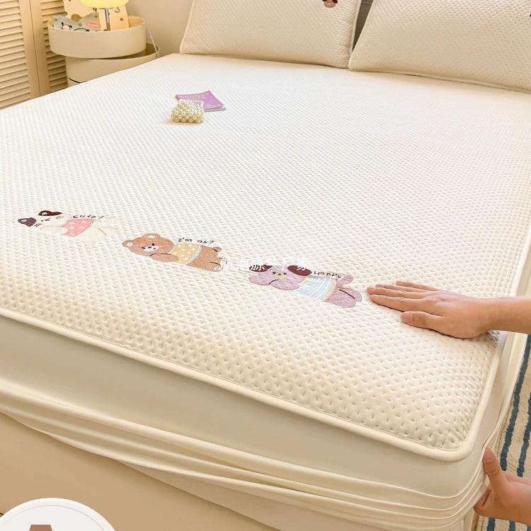 Waterproof sheet, bedspread, mattress, universal quilted protective cover, increased thickness