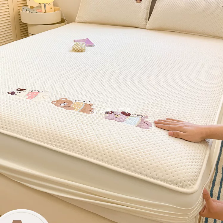 Waterproof sheet, bedspread, mattress, universal quilted protective cover, increased thickness