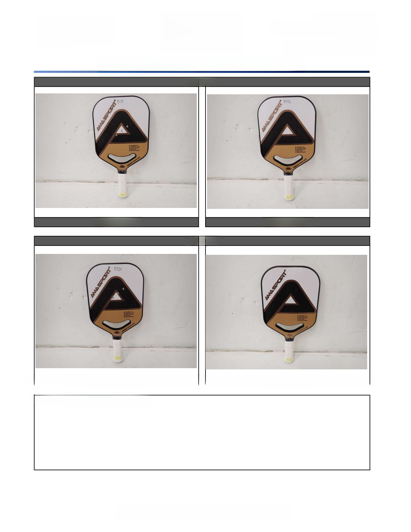 AMA A3K Ping Pong Racket 12